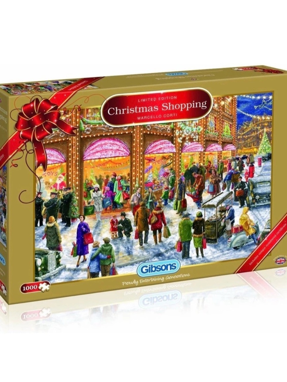 Gibsons Christmas Shopping Limited Edition 1000-Piece Puzzle